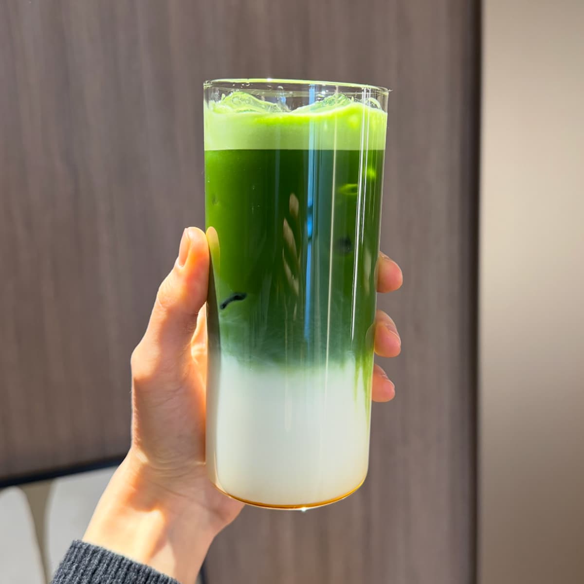 Reteta Iced matcha latte preparat acasa